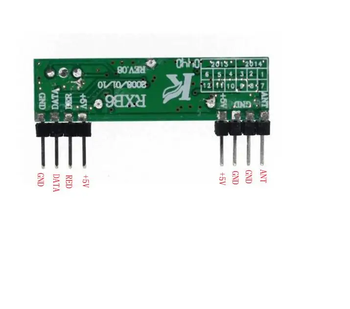 433 МГц Супергетеродинный 3400 РЧ передатчик и приемник Link Kit для Arduino ARM MCU 433 МГц