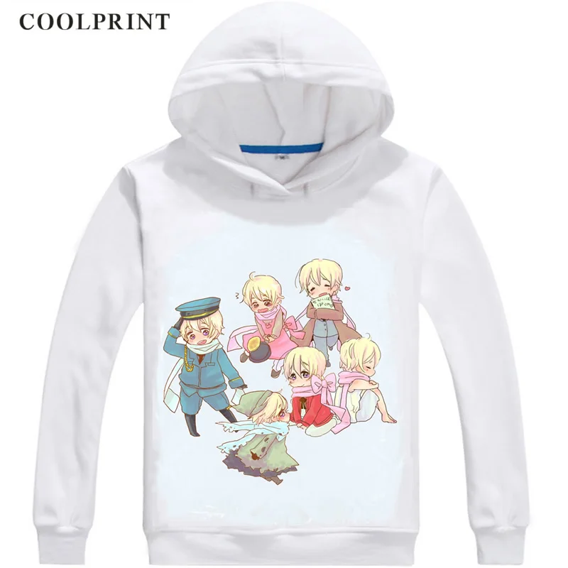 Толстовка мужская с капюшоном свитшот принтом надписью Axis Powers Hetalia Иван