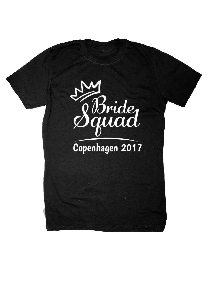 Women Tops Hen Do Party Bride Tribe 2019 T-shirt Ladies Female Gifts Dropshipping | Женская одежда