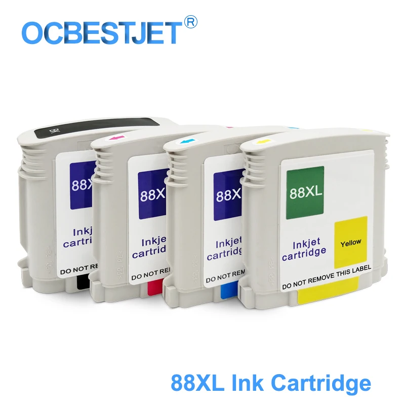 [Сторонний бренд] для HP 88 XL 88XL сменный чернильный картридж Officejet Pro K550 K5400 K8600 L7480 L7750