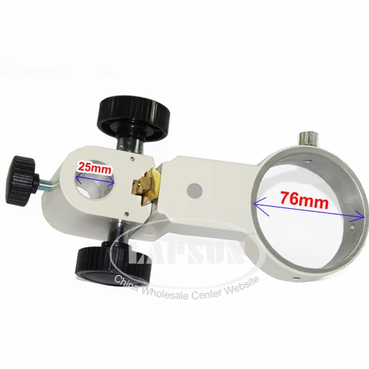 Кольцевой держатель 76 мм 25 регулируемая стойка для микроскопа кронштейн рамка |