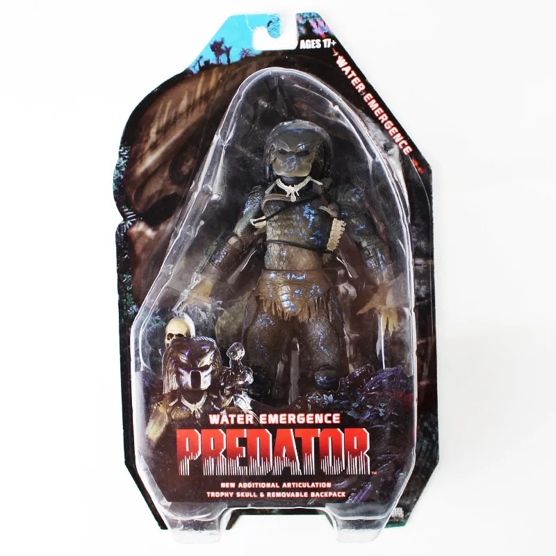 Инопланетянин NECA VS Predaors, фигурка, вода, появление, случай, голландские джунгли, маскировка, Голландская Коллекционная модель, игрушки - Цвет: Water Emergence