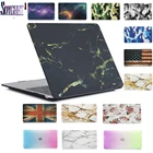 Для Macbook Air Pro Retina 11 12 13,3 новая Macbook Book 13 15 Touch BarTouch ID 2019 2018 A1932 A2159 A1706 A1989 Новый мраморный чехол