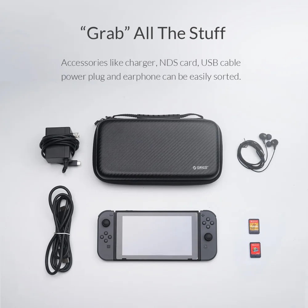 Водонепроницаемая сумка ORICO EVA для хранения жестких дисков вместительный чехол