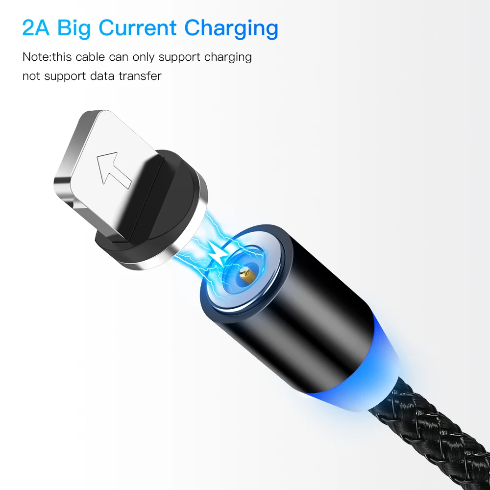 R-Line1 светодиодный магнитный usb-кабель для samsung, Xiaomi, huawei, LG, магнитный штекер, кабель USB type-C, кабель Micro usb и usb-кабель