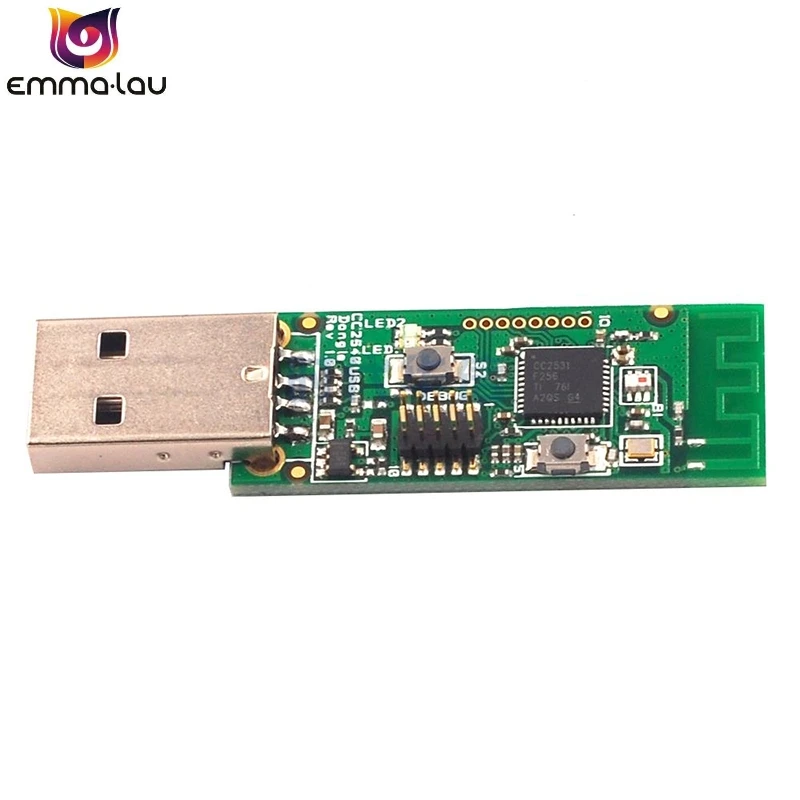 Оригинальный беспроводной анализатор Zigbee CC2531 Sniffer голая плата протокол пакета