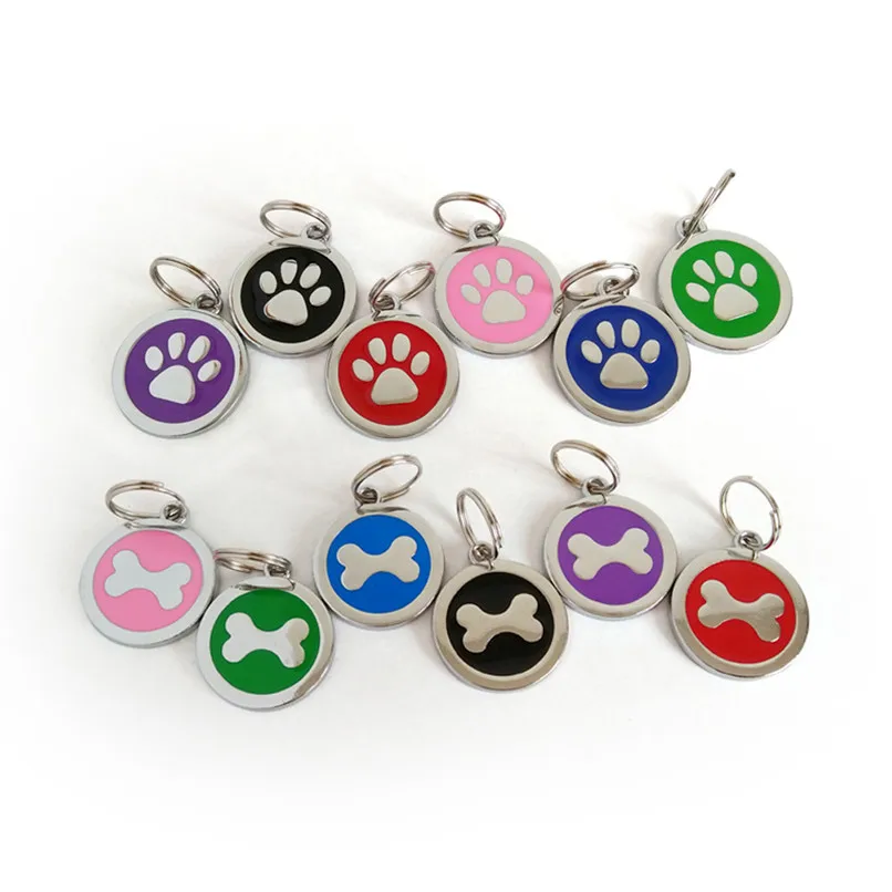2018 New arrival Anti-Lost Pet Dog Cat Name Address Label Tag ID Identity Card Wholesale Free Shipping 3RJ11 | Дом и сад