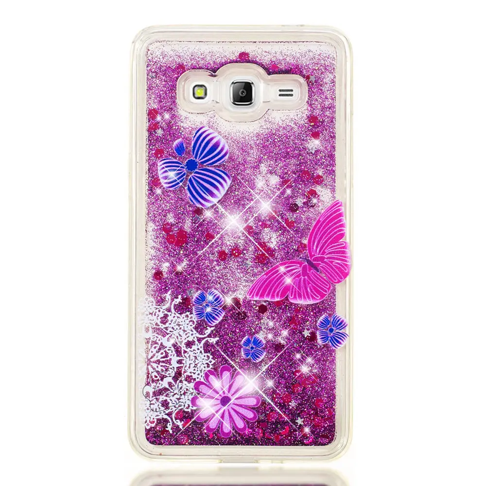 Quicksand Case for Samsung Galaxy Grand Prime VE SM G531 G531H G531H/DS G531F Dynamic Liquid Phone Cover SM-G531H SM-G531H/DS |