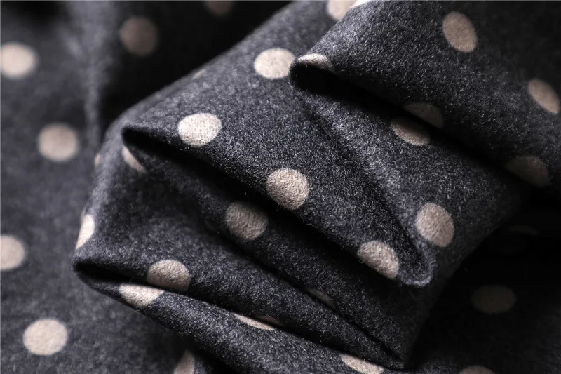 Dot Print Cashmere Scarf Women Thick Warm Shawls and Wraps Winter Scarves Long Pashmina Fashion Tassels Neck Scarfs Hijab Femme
