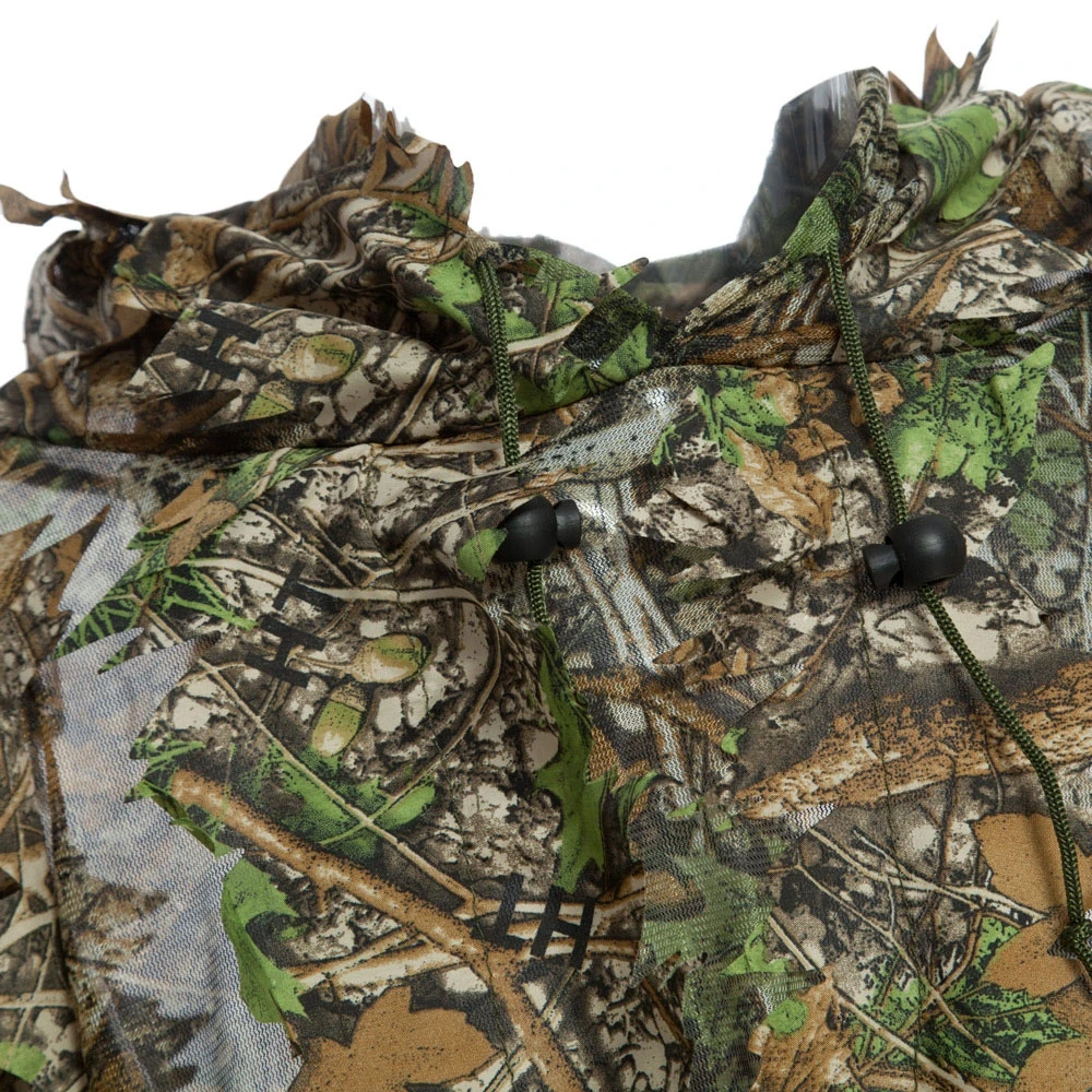 Супер Камуфляж 3D Bionic лист камуфляж Ghillie костюм манто набор джунгли военный Поезд