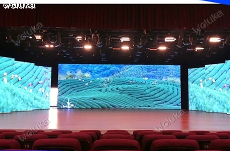 Крытый p6LED дисплей HD полный цвет бар прокатки электронный Большой экран свадьба
