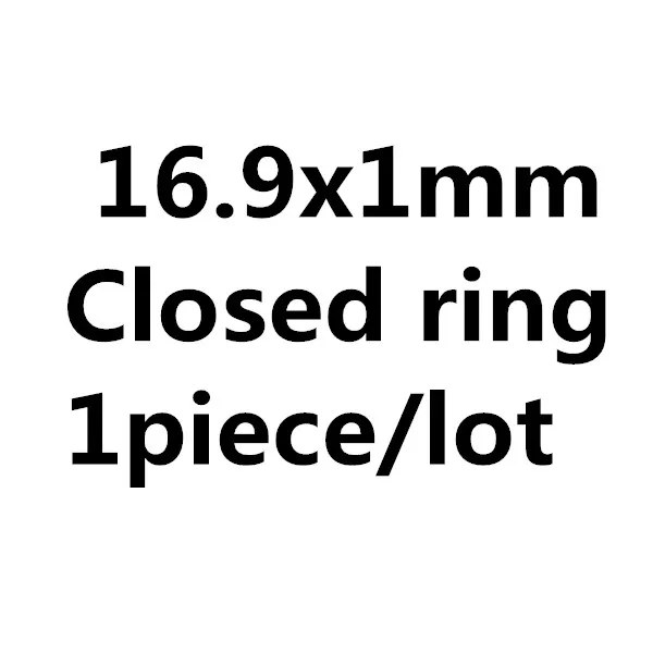 1piece Позолоченные закрытые кольца, складывающееся кольцо, ювелирные аксессуары, самодельные ювелирные изделия J2237 - Цвет: 1piece