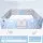 20-2Gift blue Многофункциональное ограждение для детской безопасности, безопасный для малышей, для ползания, для дома, Детская игра, небьющееся ограждение, расширенная высота - Цвет: 20-2Gift blue