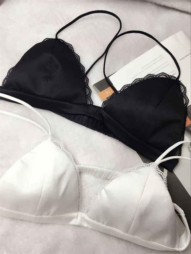 Женский кружевной бюстгальтер на бретельках эластичный для сна|strapless padded bra|wireless