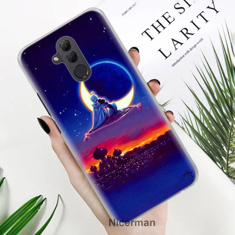 Алладин Принцесса Жасмин чехол для телефона для huawei mate 10 20 Lite 20 Pro P Smart Plus P30 Pro P30 P20 Lite чехол Coque
