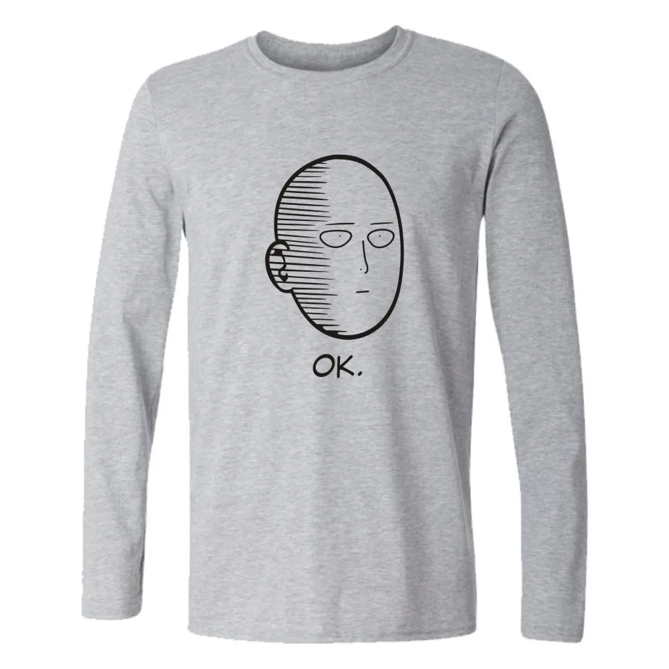 Футболка с длинным рукавом и круглым вырезом размеры до 4XL | Мужская одежда