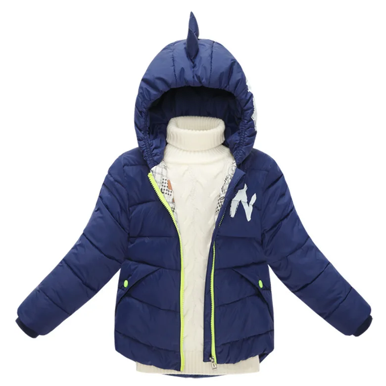 4-10Y Winter Baby Girls Feather Down Hooded Outerwear Coat 2017 Children Clothing Warm Hoodies Zipper Jacket for | Детская одежда и