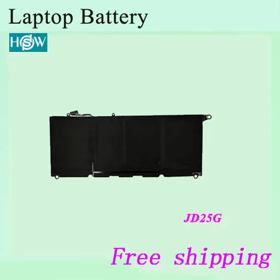 Высококачественный Оригинальный аккумулятор для ноутбука DELL XPS 13 13-9343 JD25G 0N7T6 0DRRP