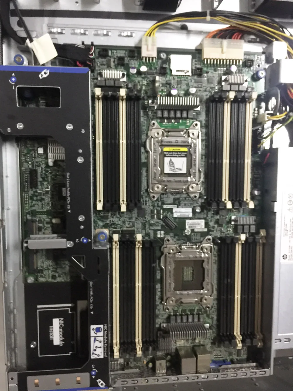 

Original DL160 Gen8 G8 Server Motherboard 677046-001 648444-001 2011pin used tested well