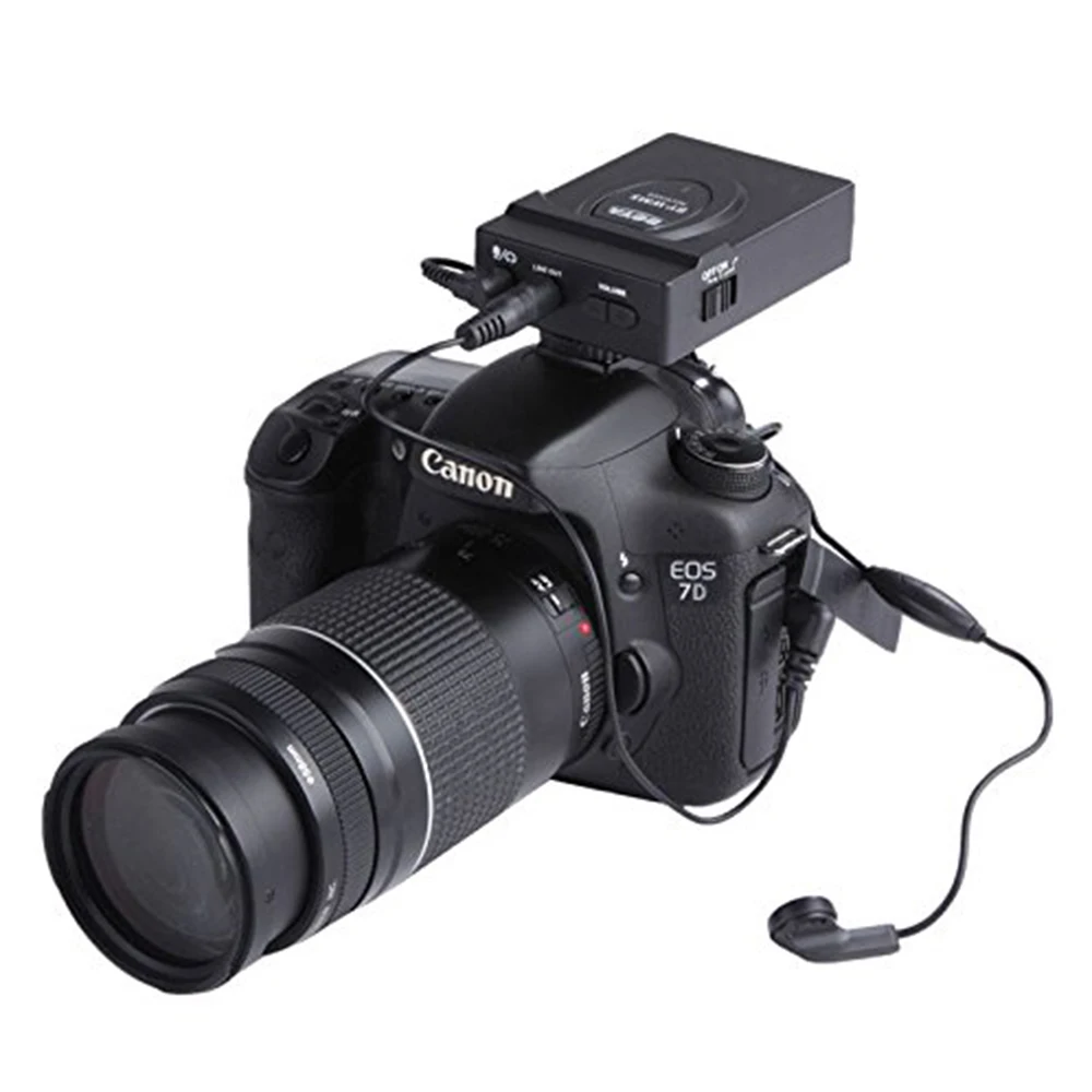 BOYA BY WM5 Pro Беспроводная петличный микрофон с отворотом система для DSLR камеры