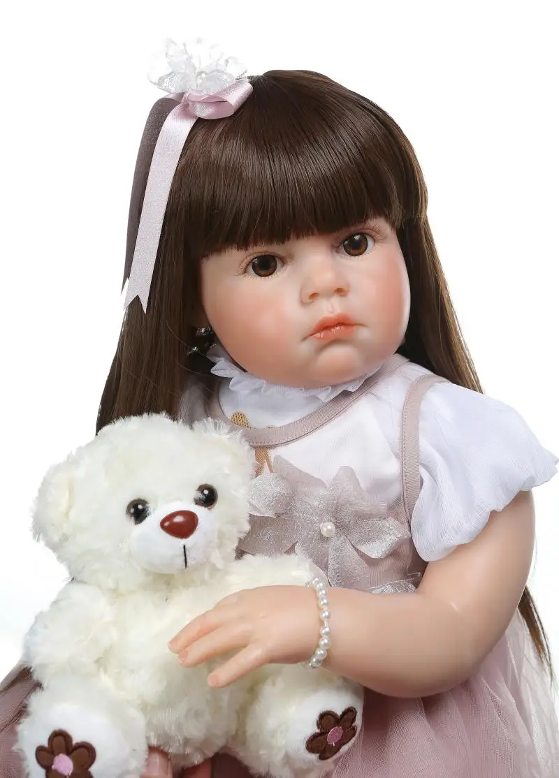 70 см 28 дюймов Reborn Baby Doll детские куклы игрушки для малышей | Игрушки и хобби