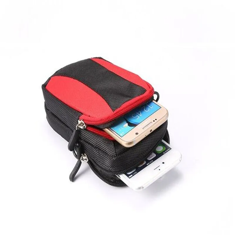 Спортивный кошелек на двойной молнии сумка для мобильного телефона чехол