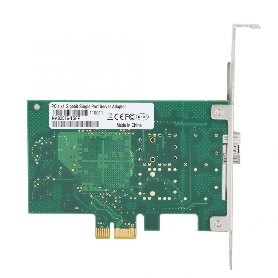 Для Intel 82576EB PCI-E однопортовая гигабитная сетевая карта волоконный адаптер E1G42EF 2019 |