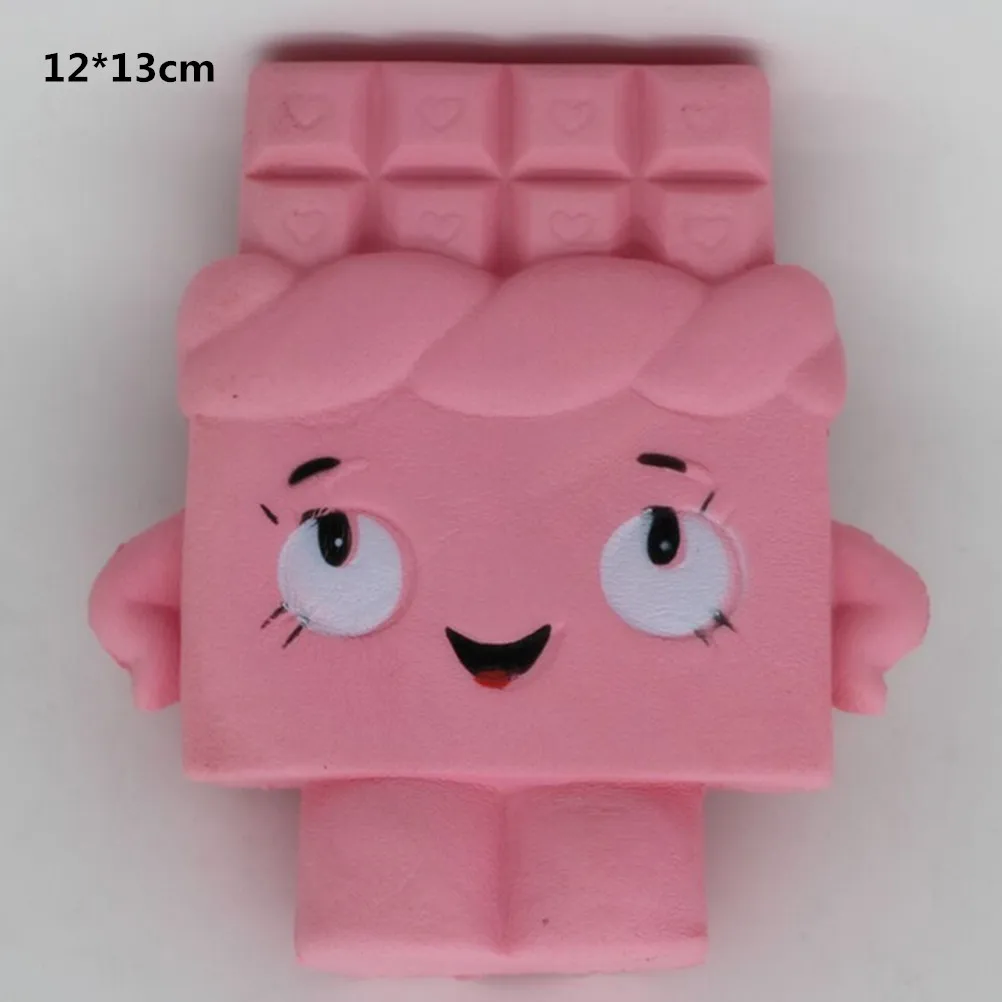 1pc Забавные мягкие игрушки для детей, медленно растущая антистрессовая игрушка для кошек, гамбургеров, фри, мягкие игрушки для снятия стресса, Детская Подарочная игрушка - Цвет: 1pc