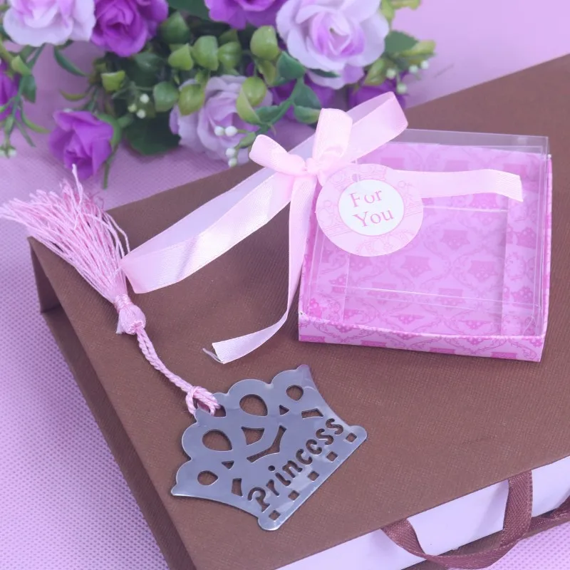 50 шт. детские книги принцессы с короной сувениры для детского душа на день