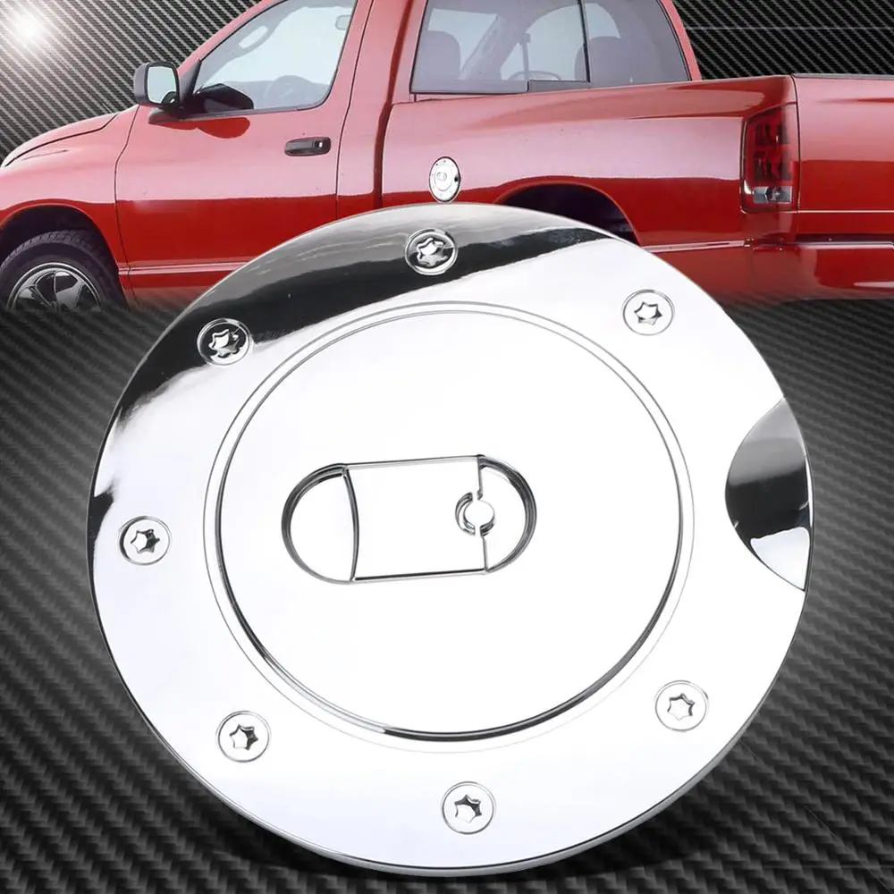 Хромированная Крышка для топливного бака крышка газовой двери Dodge Ram 1500 2500 3500 2009