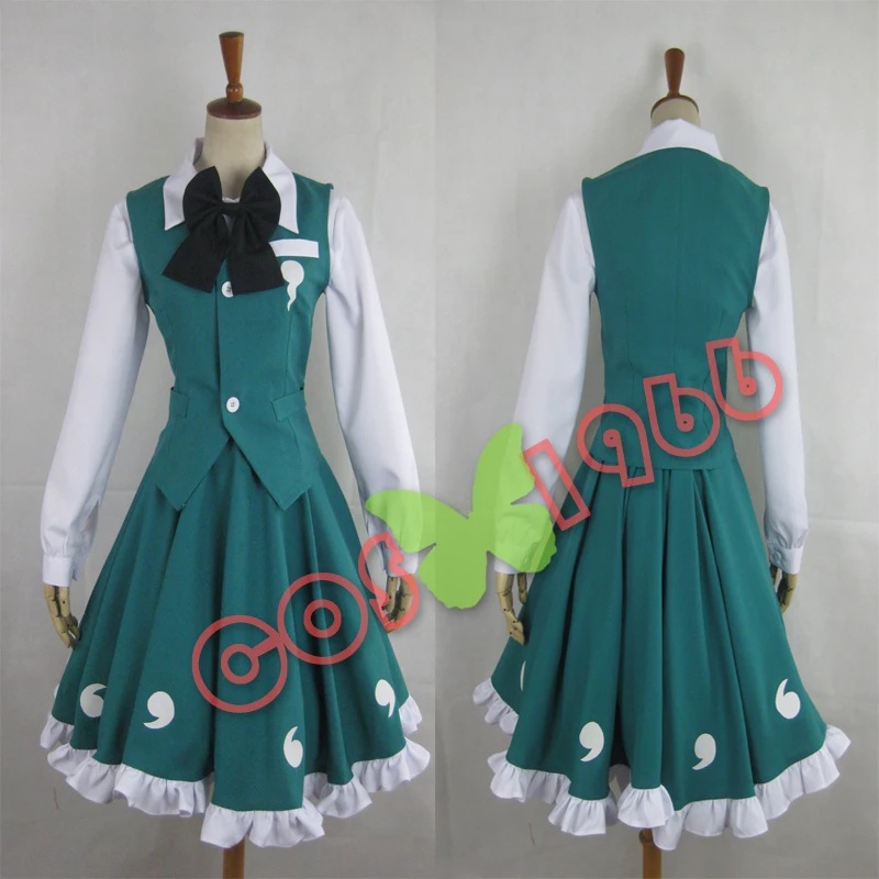 Touhou Project Cosplay Youmu Konpaku Costume Dress vest shirt headwear.bowtie socks |