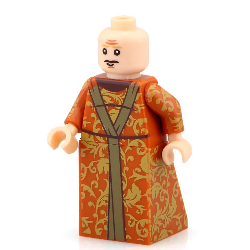 Игра престолов Одиночная Khai Drago daeneris белый ходунки Jaime Льда и Огня строительные блоки модель игрушки UO - Цвет: Розовый
