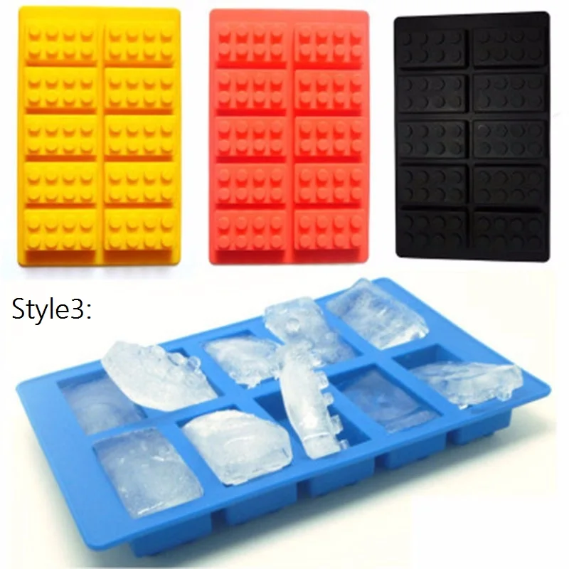 Тетрис блоки РОБОТ силиконовая форма для шоколада ледяной куб трафареты