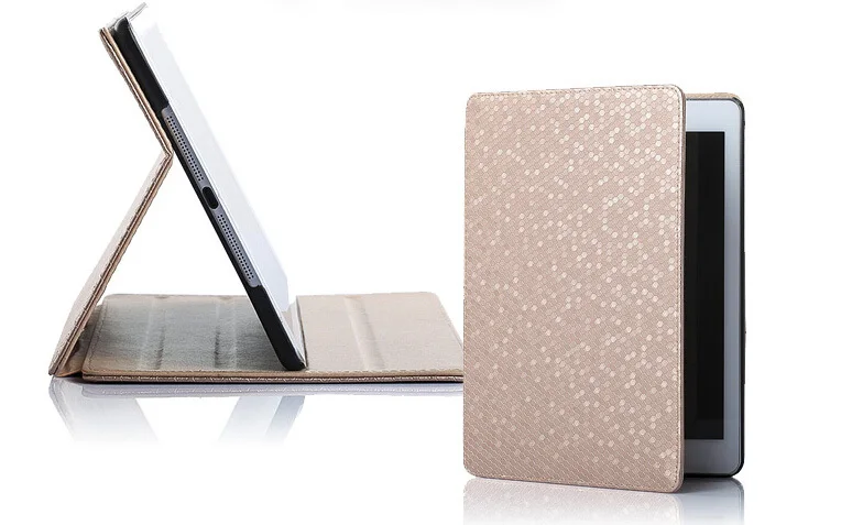 Мода для Ipad Mini 1/2/3 ромбовидный узор флип кожаный чехол покрытие блестящие простая