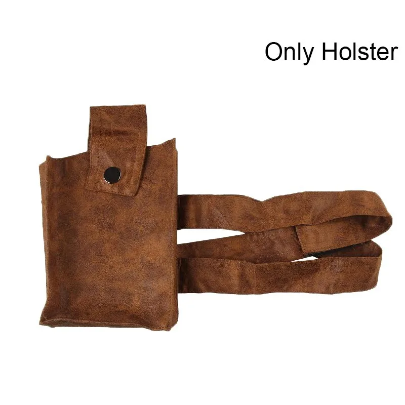 Only holster Fallout 4 Косплей PC игра Нейт костюм кожаный пояс манжеты плечо Броня локоть сторонник аксессуары карнавал Хэллоуин - Цвет: Only holster