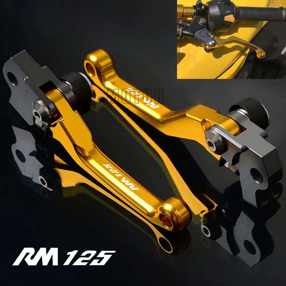 Рычаг сцепления для мотоцикла Suzuki RM125 RM 125 1996 2008 2000 2001 с ЧПУ|Рычаги веревки и