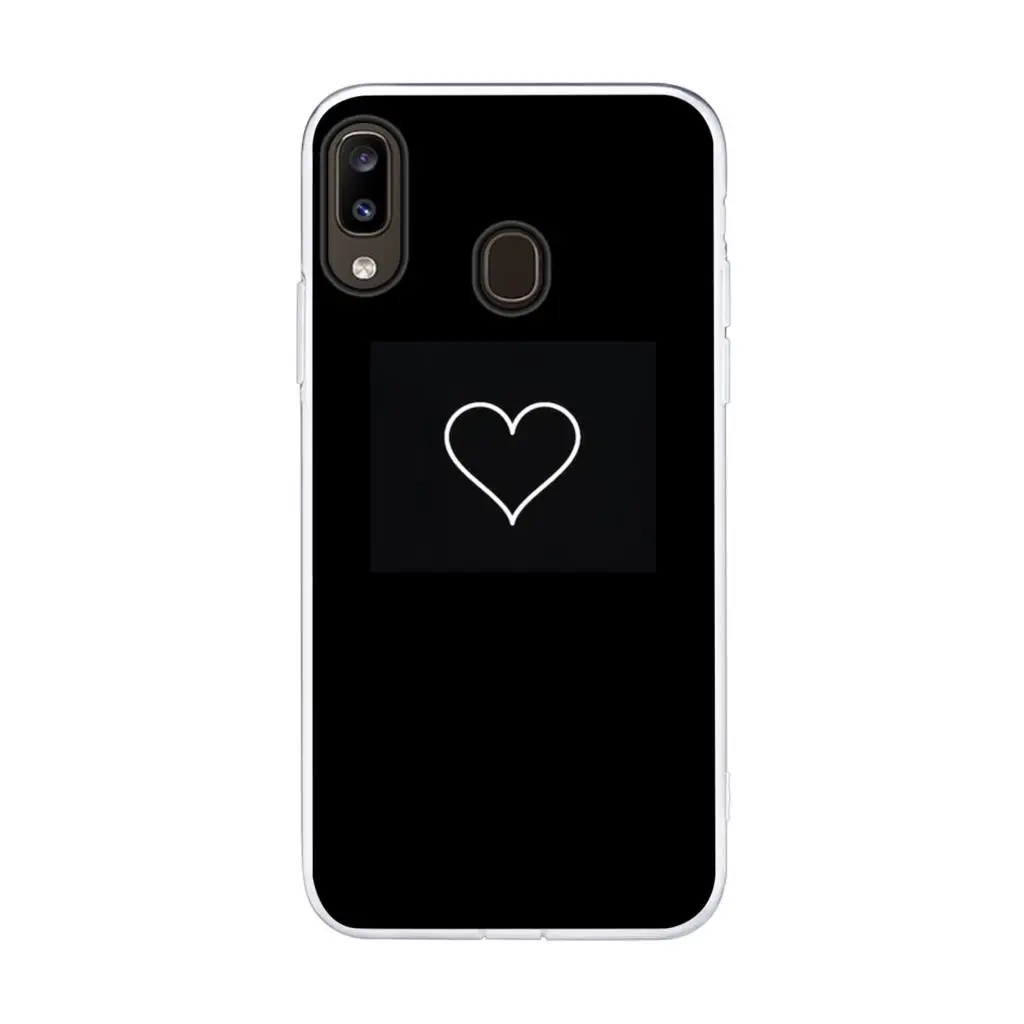 Transpatrent Silicone Case for Samsung Galaxy A90 A70 A50 A40 A30 A20 A10 Cute Mickey phone case |