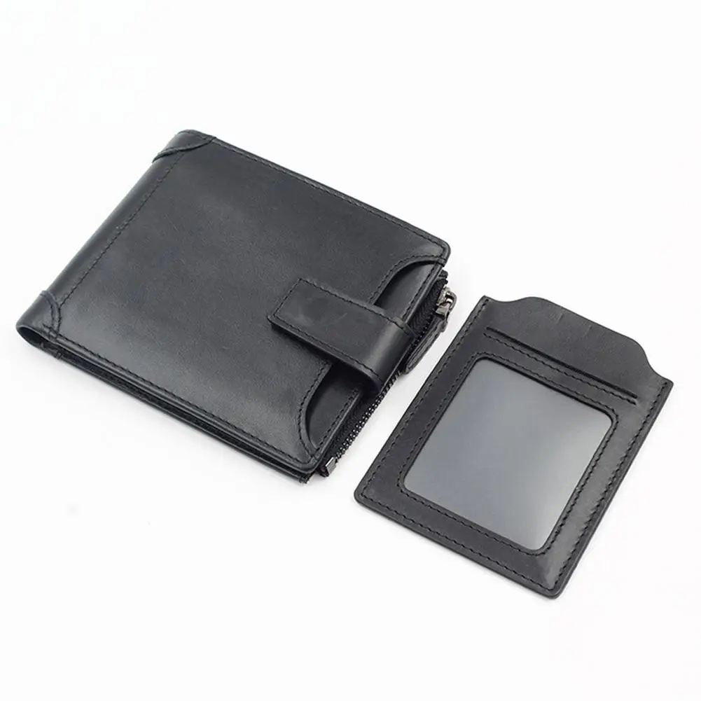 PinShang мужской кошелек для отдыха деловой из искусственной кожи компактный