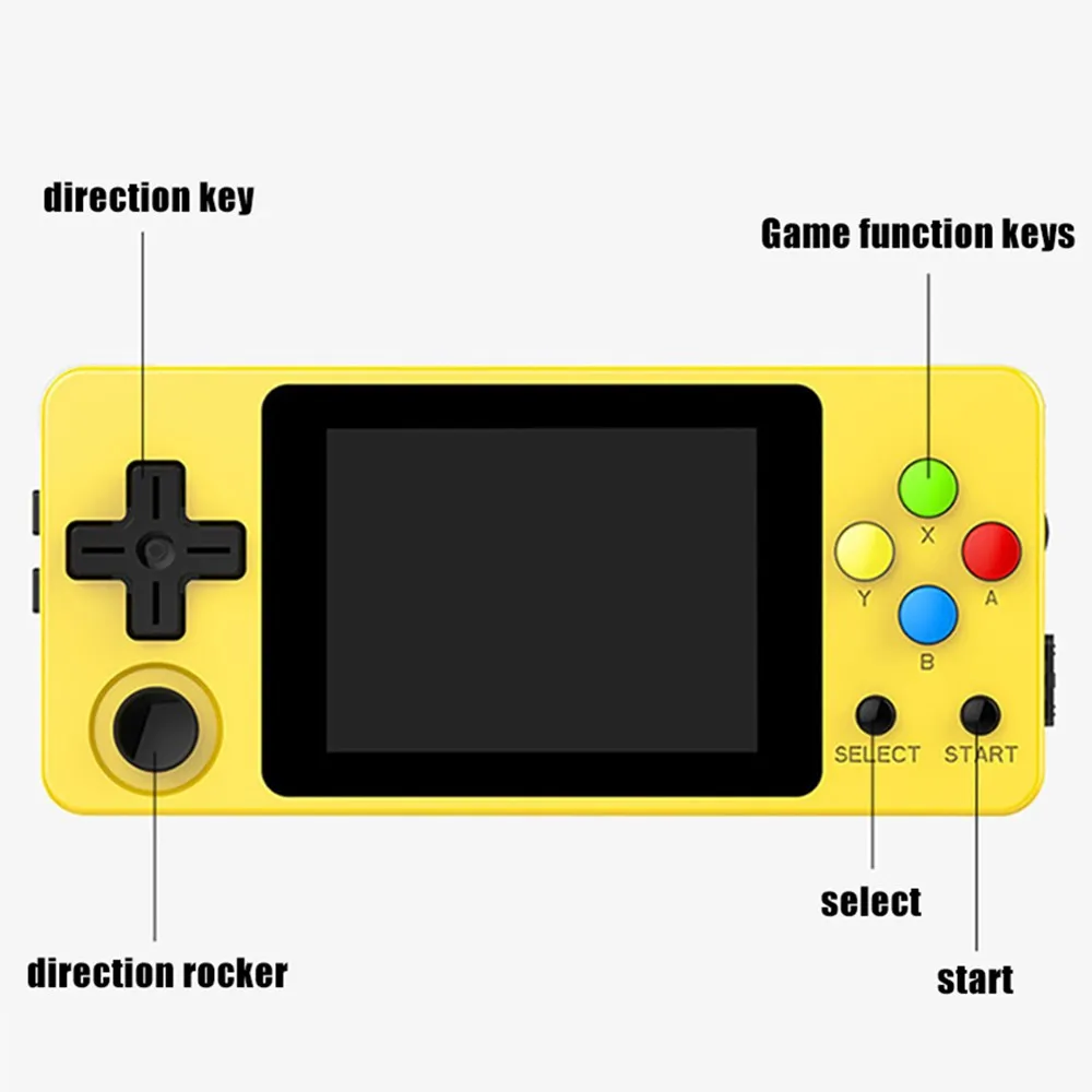 CoolBaby LDK игровая консоль 2,6 дюймов или горизонтальный экран мини ретро портативные игровые плееры HD ретро мини consola мальчик Тетрис