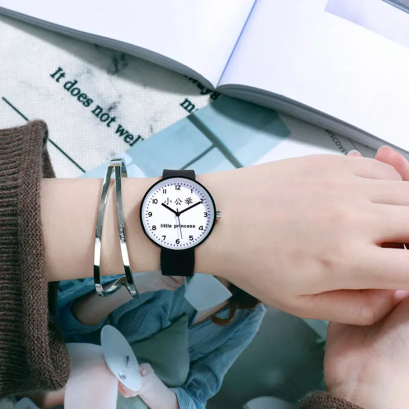 Часы принцессы для маленькой девочки подарок на день рождения милые женские часы