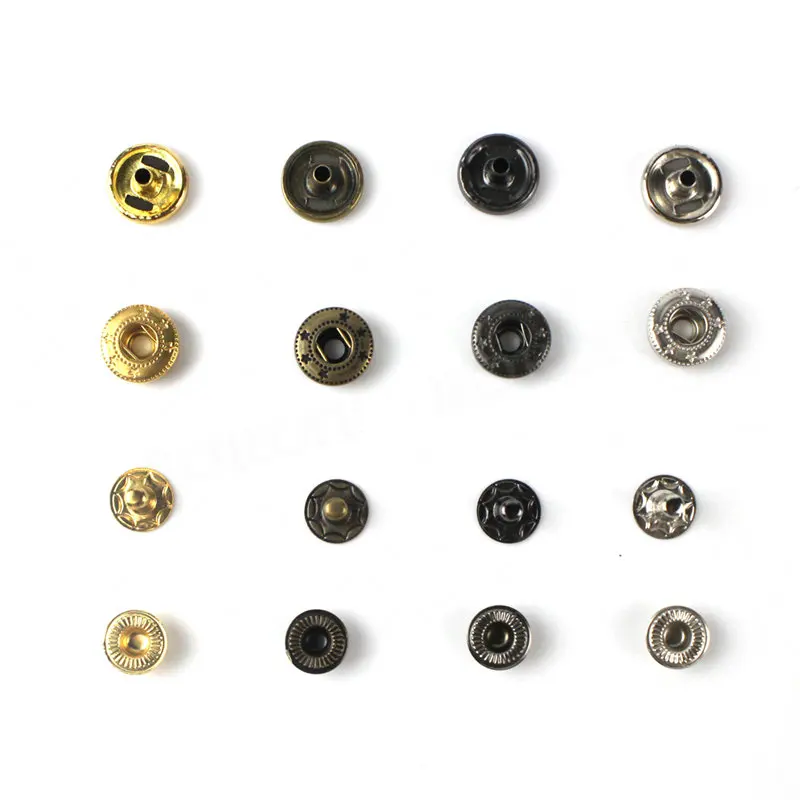 12 мм металлические пуговицы для одежды джинсовая одежда кнопки декоративные