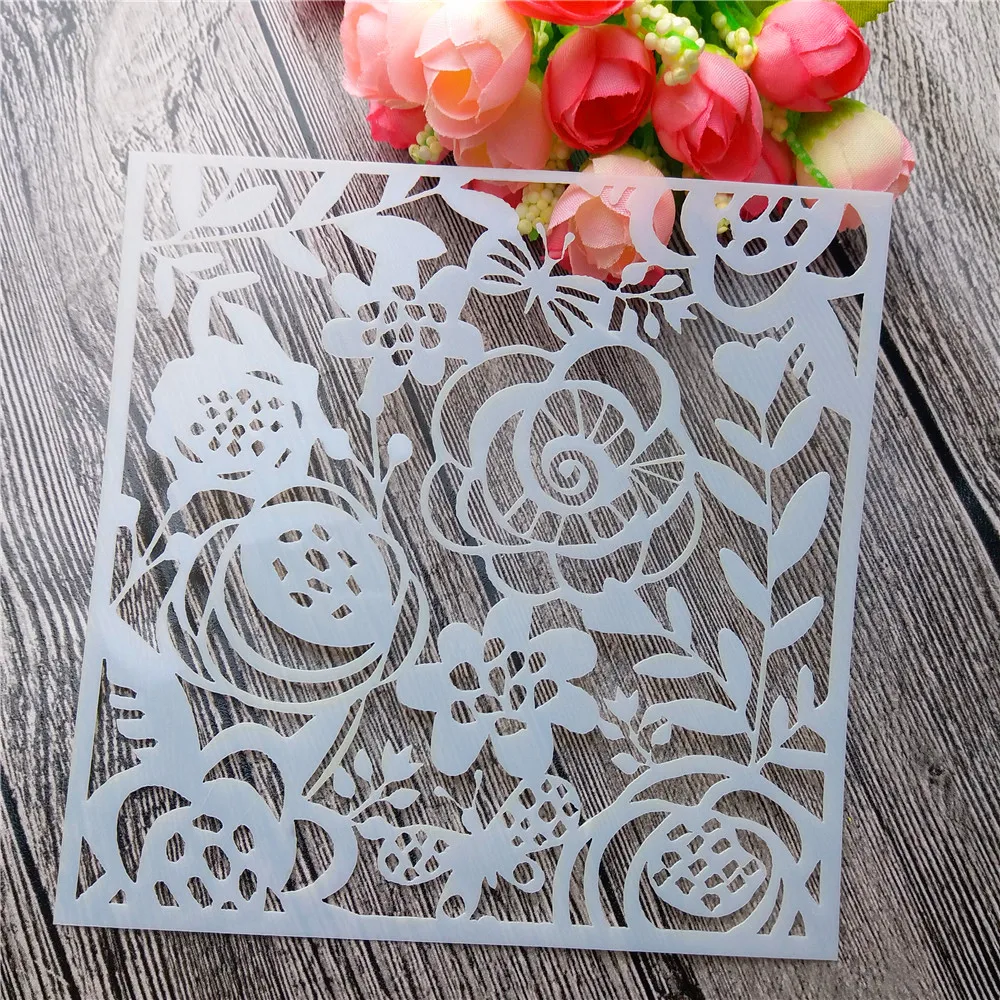 Инструмент для скрапбукинга карта DIY альбом маскирующий спрей нарисованный