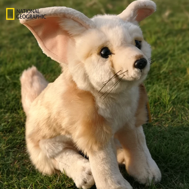 Национальная Geographic 10 5 &quotМилая лиса плюшевая игрушка реалистичные мягкие чучела