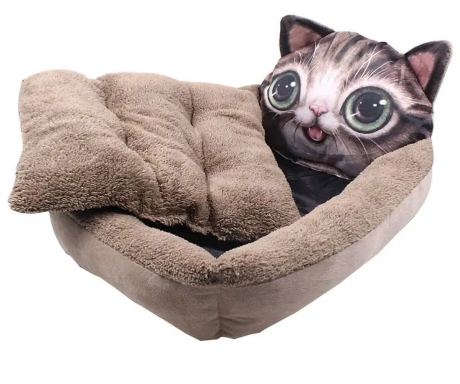 Подушка для собак домик маленькая средняя собака кровать больших | Дом и сад