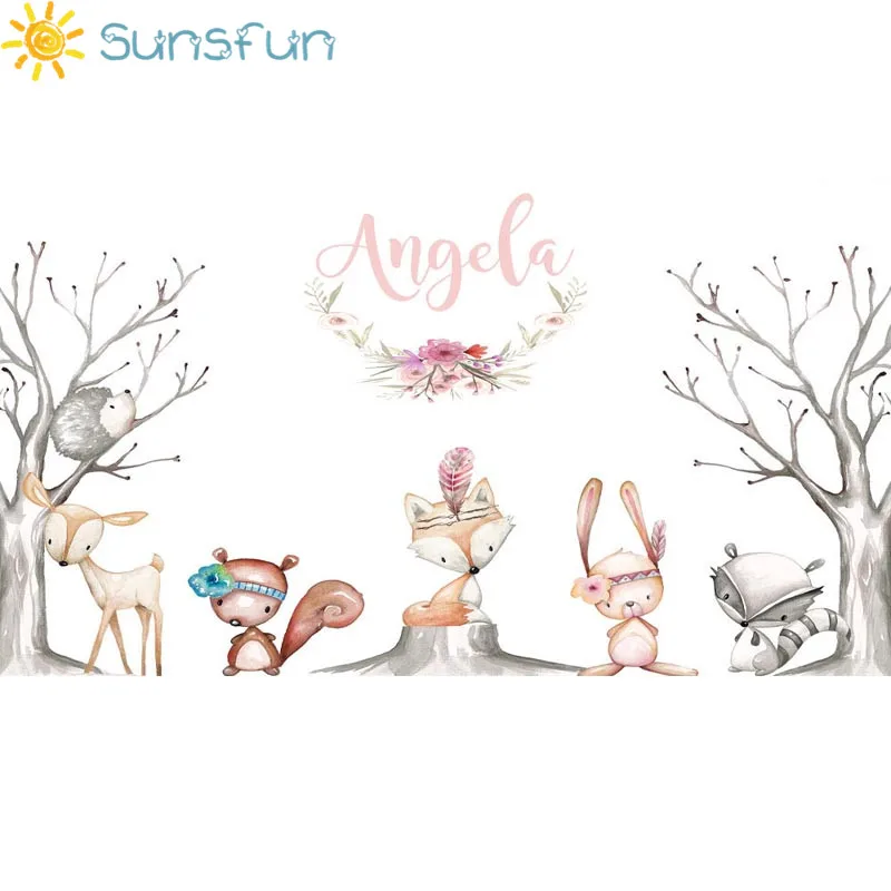 Sunspun 7x5ft Виниловый фон для фотосъемки детей на заказ с компьютерной печатью