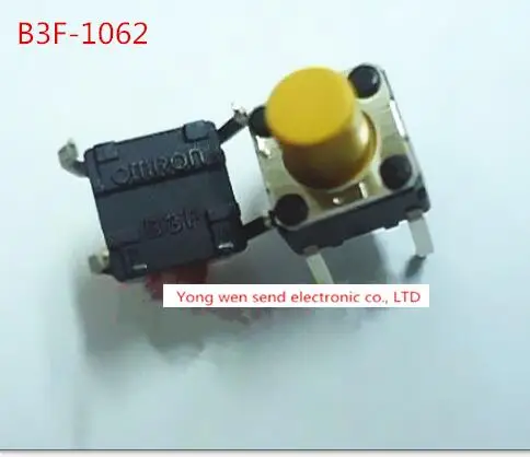 Новый OMRON B3F-1062 B3F1062 1.47N микро свет сенсорный переключатель кнопочный DIP4