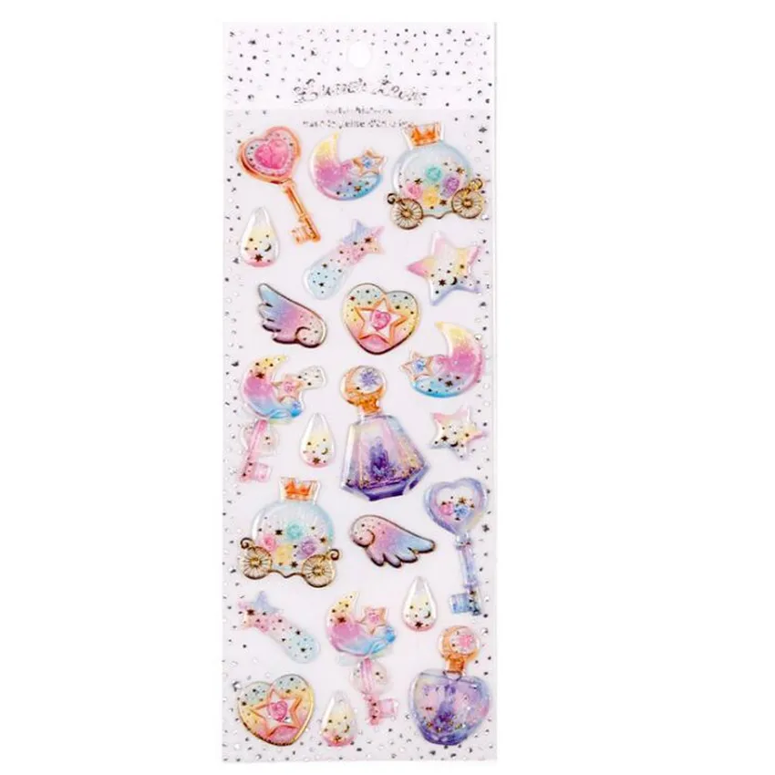 Яркие Хрустальные декоративные наклейки клейкие украшения сделай сам дневник