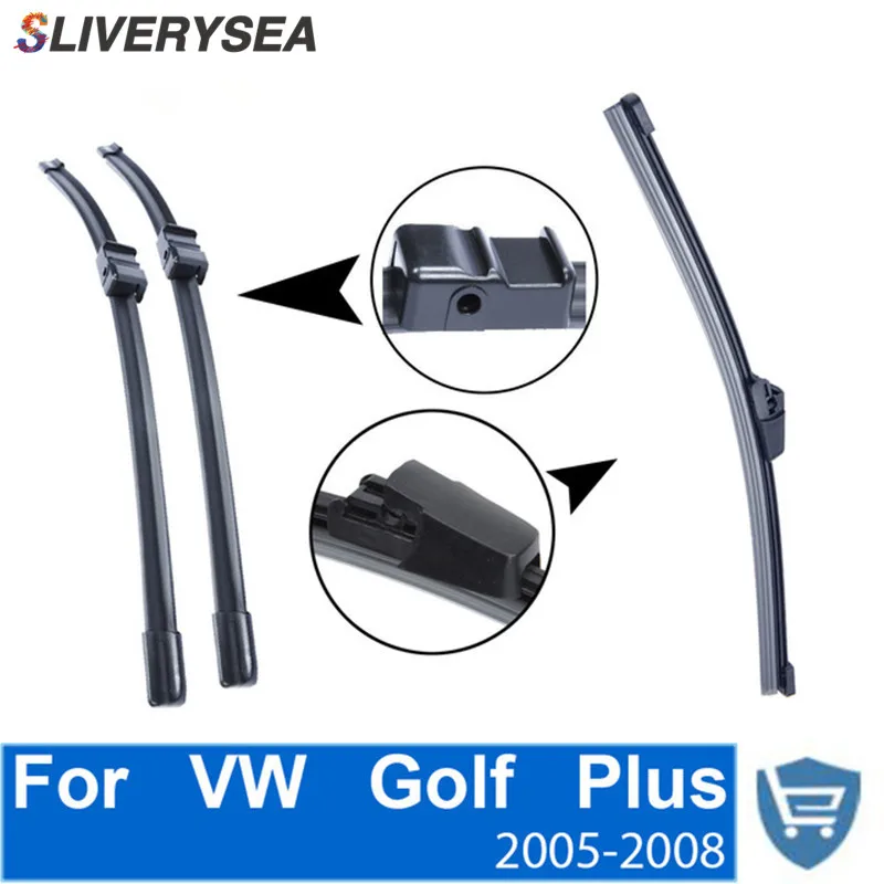 Передняя и задняя Щетка стеклоочистителя без рычага для Golf Plus 2005 2008 4 дверный