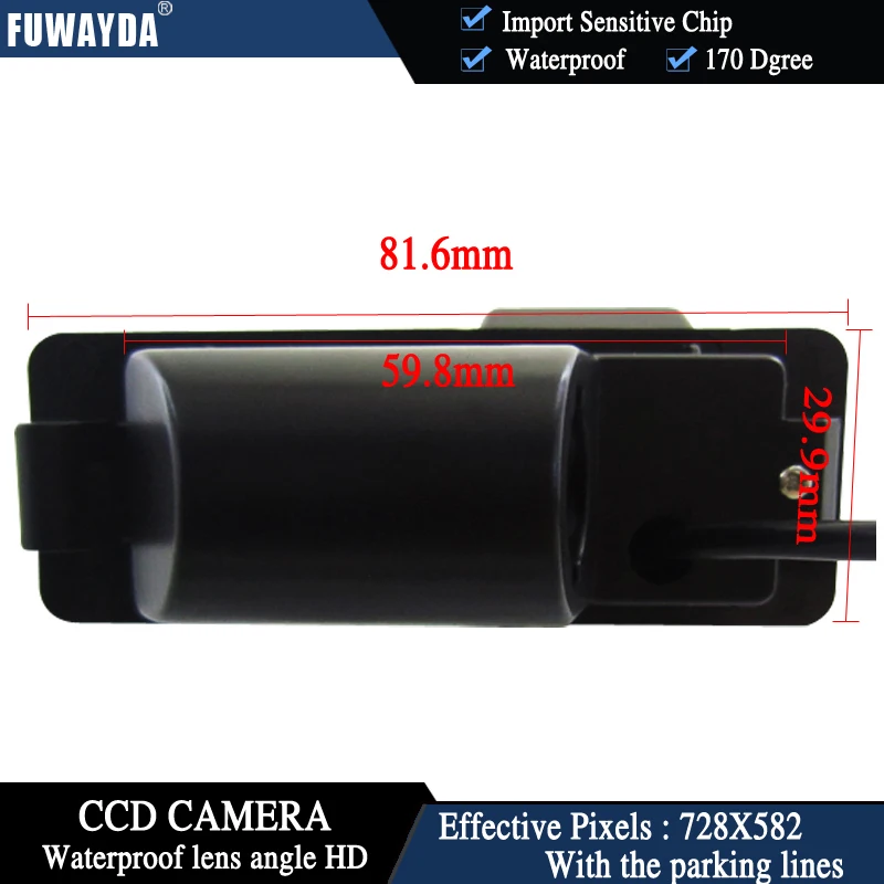 Автомобильная камера заднего вида FUWAYDA CCD с GPS навигацией для Chevrolet Aveo Trailblazer Opel Mokka