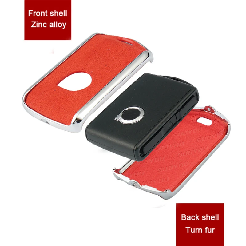 Чехол для автомобильного ключа кожаный чехол пульта дистанционного управления